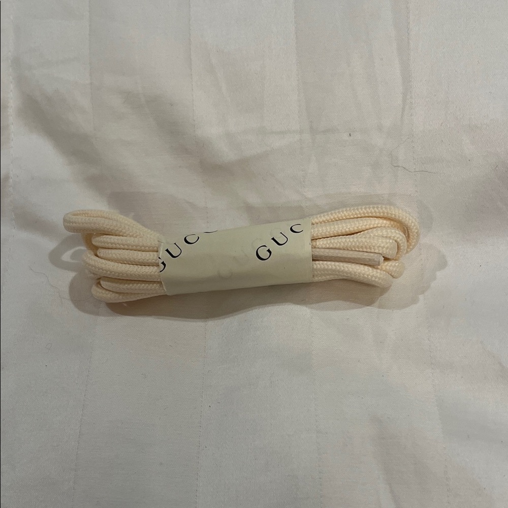 Gucci Beige Shoelaces